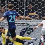 German Cano (14) a trompé Yann Sommer dès la 3e minute pour le 1-0 de Fluminense KEYSTONE/AP/Nell Redmond